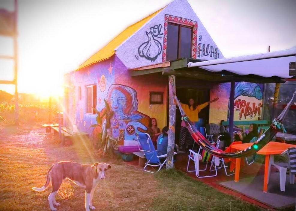 Ajo Aloha Hostel Cabo Polonio Exteriör bild